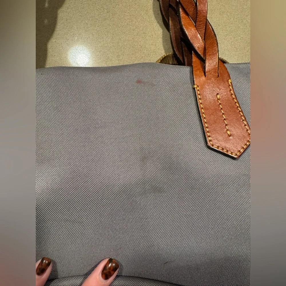 Dooney & Bourke Nylon Tote GREY - Picture 5 of 5